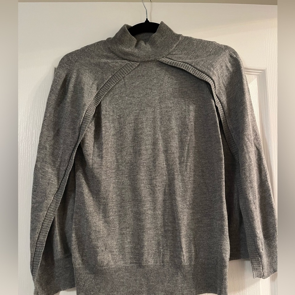 Sweater cape top